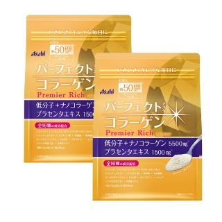 【ASAHI 朝日】超值膠原蛋白補充包-頂級黃金尊爵版378g(50日份/包X2)