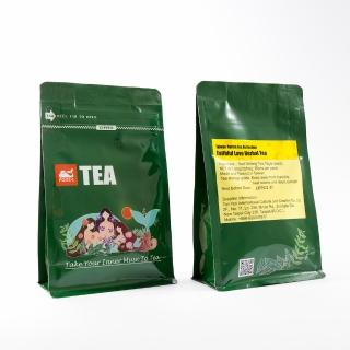【POITC-C】台灣唯愛花茶三角茶包3gX20包X1袋(紅烏龍、小油菊、中焙、防潮鋁箔拉鏈袋、有機茶、自然農法)