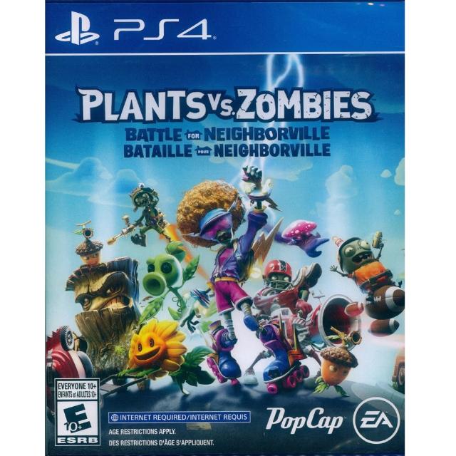 【SONY 索尼】PS4 植物大戰殭屍：和睦小鎮保衛戰 中英文美版(Plants Vs. Zombies: Battle for Neigh)