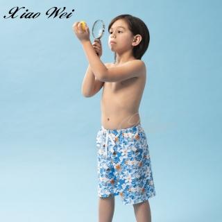 【SAIN SOU 聖手牌】男童七分海灘泳褲(NO.A6520038)