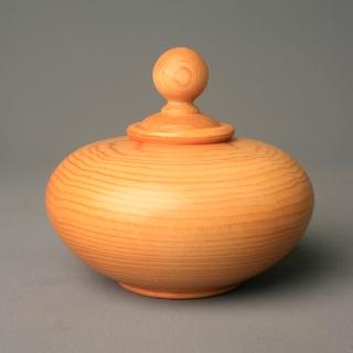 【MU LIFE 荒木雕塑藝品】寶珠冠寶瓶13(台灣紅檜木)