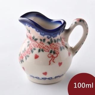 【波蘭陶】六月新娘系列 奶精壺 100ml 波蘭手工製