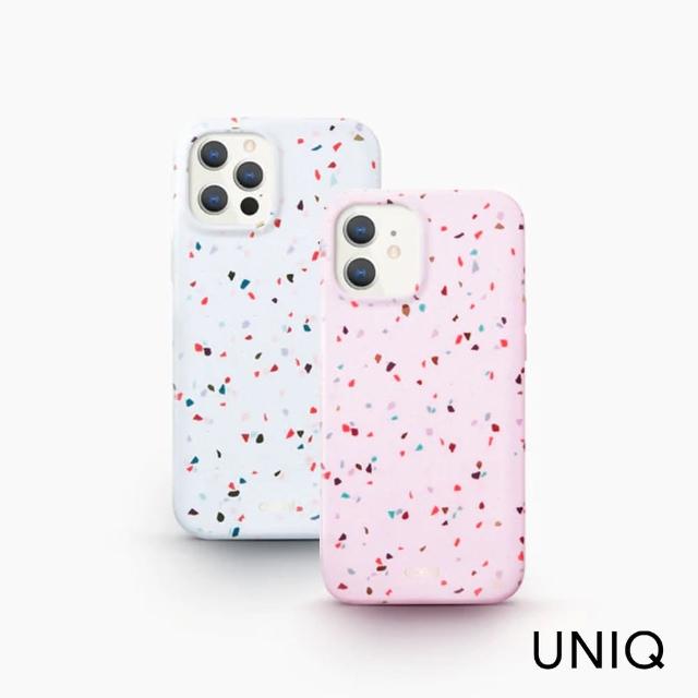 【UNIQ】Coehl iPhone12 mini Coehl 水磨石設計全包覆防摔手機殼(iPhone12 mini)