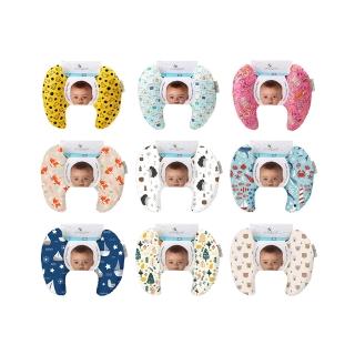 8234771 OL 【Anna&Eve】美國 嬰幼兒頭頸支撐保護枕/護頸枕/推車枕/蝴蝶枕 0-3Y(純棉款/多款可選)