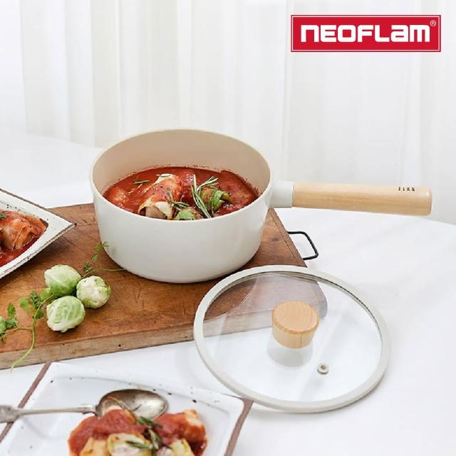 【NEOFLAM】FIKA系列 18cm 鑄造不沾單柄湯鍋(IH、電磁爐適用)