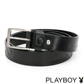 【PLAYBOY】PLAYBOY皮帶系列(黑色)