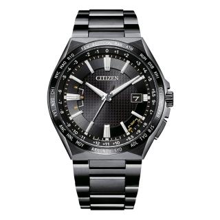 【CITIZEN 星辰】電波光動能鈦金屬腕錶(CB0215-51E)