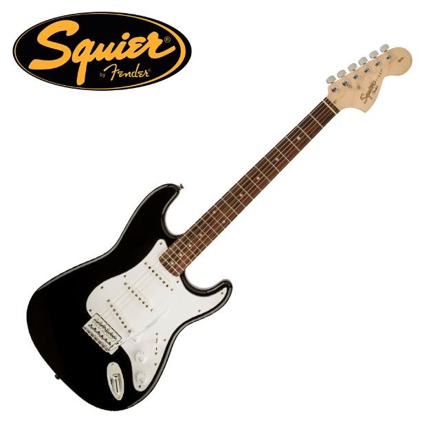 【Squier】Affinity Stratocaster LR BLK 電吉他 黑色(台灣公司貨 商品保固有保障)