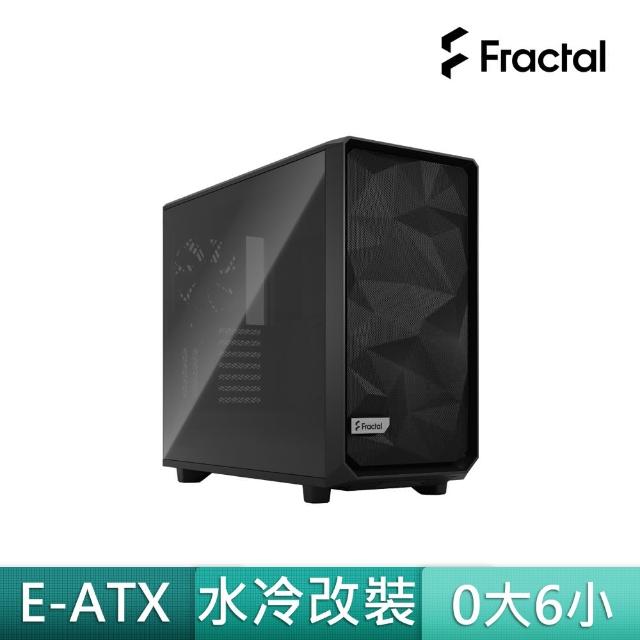 【Fractal Design】Meshify 2 Black TGL 鋼化玻璃透側電腦機殼-黑