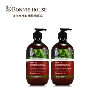 【Bonnie House】Tasmania泉水呵護洗髮乳500mlx1+Tasmania泉水呵護護髮素500ml