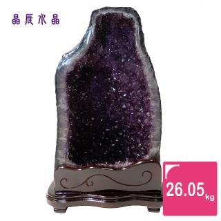 【晶辰水晶】5A級招財天然巴西紫晶洞 26.05kg(FA263)