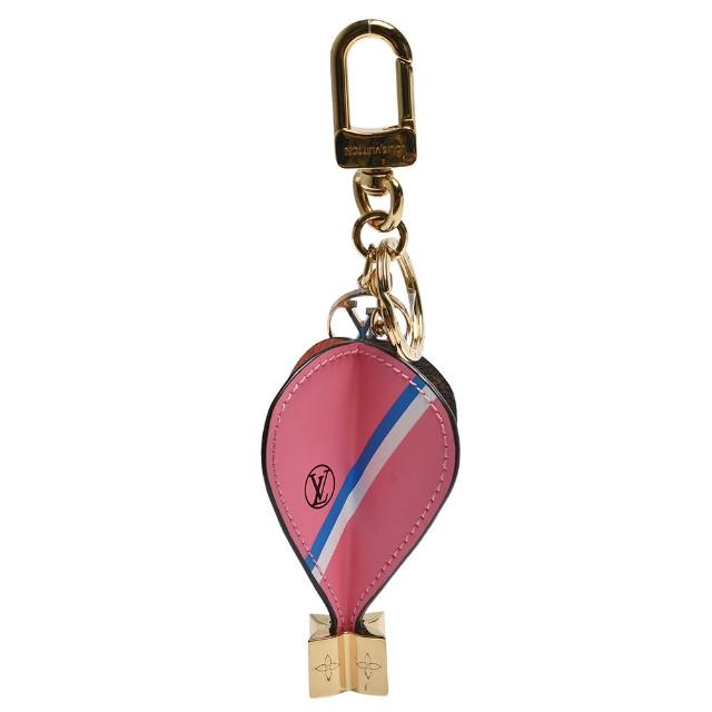 Louis Vuitton 路易威登【Louis Vuitton 路易威登】M67392 熱汽球造型吊飾/鑰匙圈(粉色)