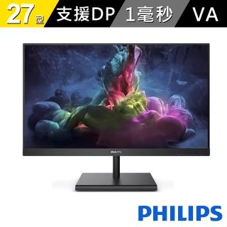 【Philips 飛利浦】27型 272E1GSJ 144Hz 快速更新率電競螢顯示器