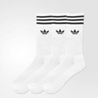 【adidas官方旗艦館】中筒襪 3 雙入 男/女(S21489)