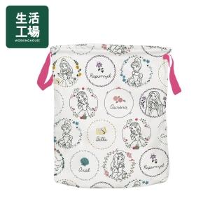 【生活工場】公主系列圓形_中款收納筒23*26-繽紛仙杜瑞拉