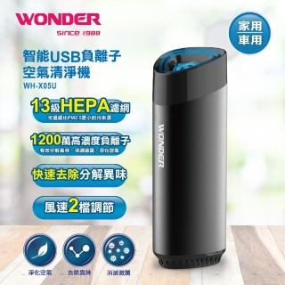 【WONDER】智能USB負離子空氣清淨機(WH-X05U)