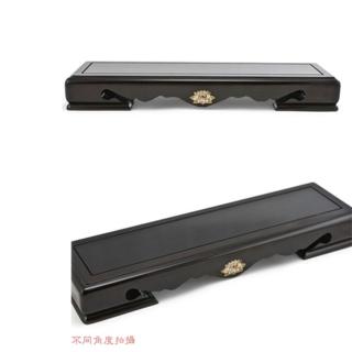 【十方佛教文物】黑檀鋸花供水桌10吋