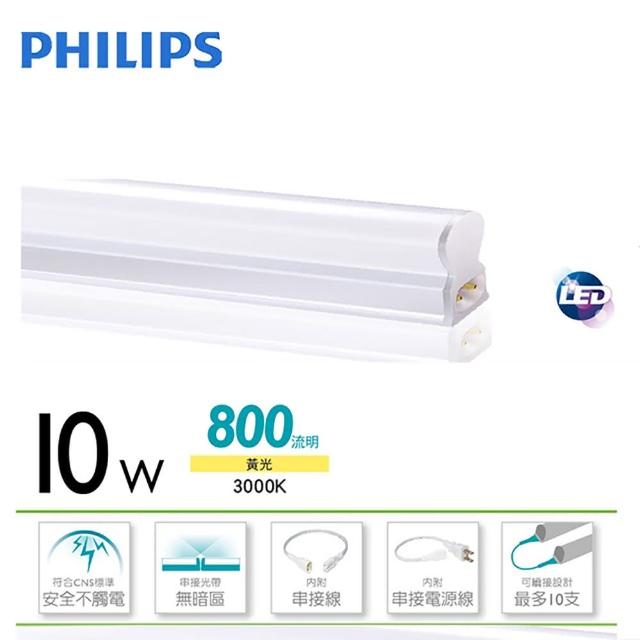 【Philips 飛利浦】晶鑽 TWG582 LED支架燈 10W 黃光(PI015)