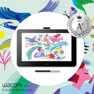 【Wacom】A+級福利品◆One Creative Pen Display 創意手寫繪圖液晶螢幕(DTC133W1D)