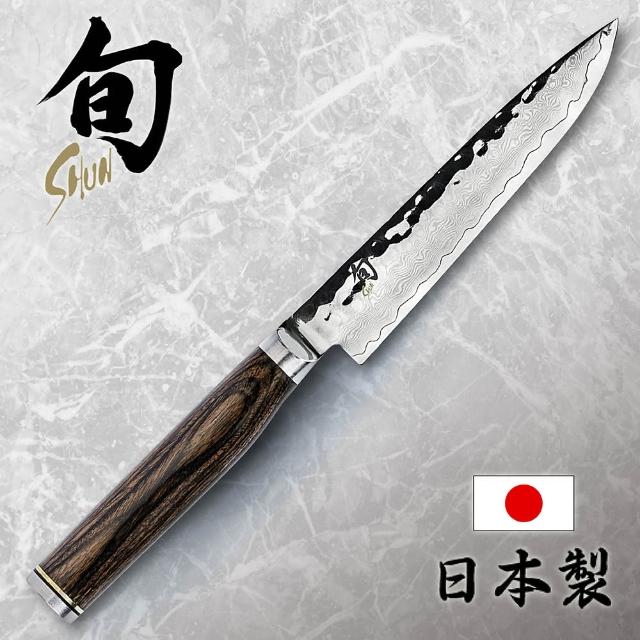 【KAI 貝印】旬Shun 日本製牛排刀 13cm TDM-0711(高碳鋼 日本製刀具)