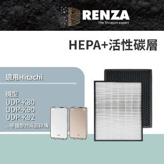 【RENZA】濾網 適用Hitachi 日立 UDP-K80 K90 K100(可代替EPF-KVG900D001 KVG900H001)