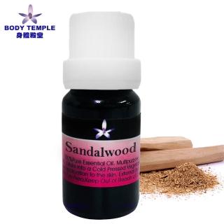 【BodyTemple 身體殿堂】100%檀香芳療精油10ml(Sandalwood)