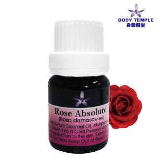 【BodyTemple 身體殿堂】100%保加利亞玫瑰芳療精油5ml(Rose premium absolute)