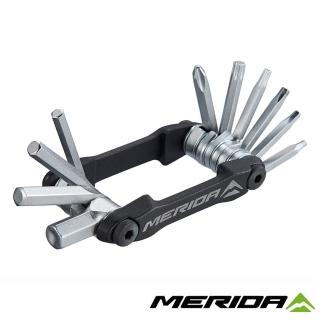 【MERIDA 美利達】10合1隨身維修工具組 5121(自行車/環島/補修/板手/單車/自行車)