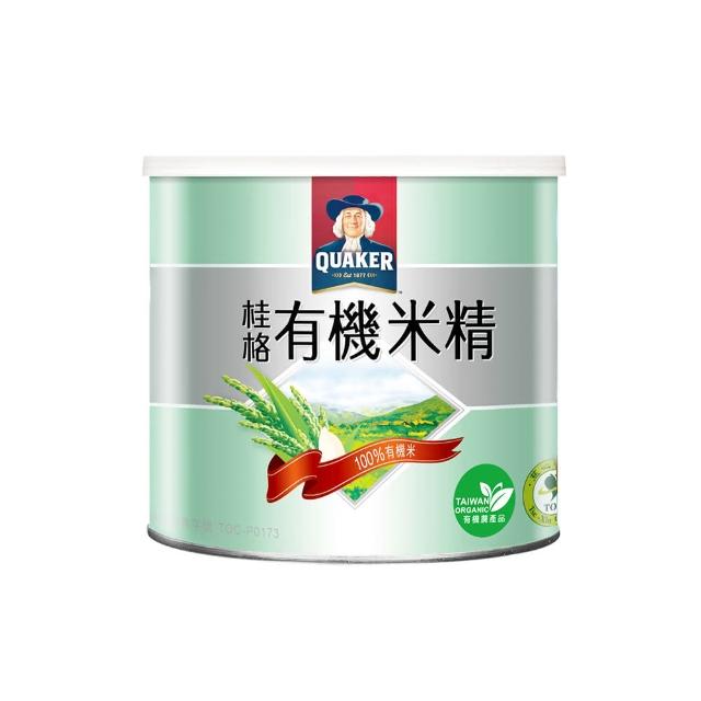 【QUAKER 桂格】有機米精(300g*4罐)