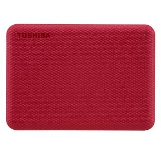 【TOSHIBA 東芝】V10 Canvio Advance 先進碟 4TB 2.5吋外接式硬碟(黑/紅/米白/綠)
