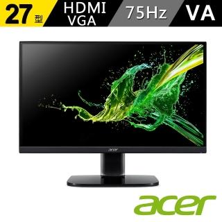 【Acer 宏碁】KA270 bi 27型 VA窄邊框廣視角螢幕