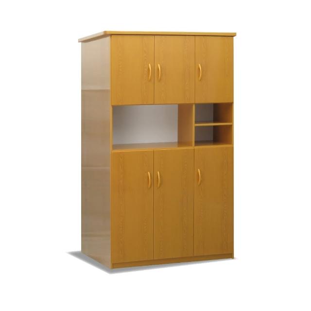 【ASSARI】防潮防蛀塑鋼緩衝開放六門鞋櫃(寬97x深34x高180cm)