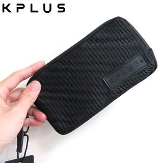 【KPLUS】Classic基本款防潑水騎行小包適用iPhone6/7/8/X-黑(手機包 卡包 卡夾 卡套 行動電源)