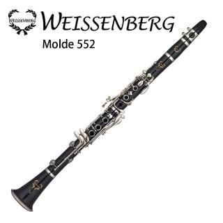 【WEISSENBERG】Molde552-合成木豎笛/17鍵/鍍鎳按鍵/附琴盒/原廠公司貨(合成木豎笛)