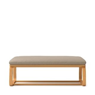 【MUJI 無印良品】LD兩用長凳(棉麻網織/米色/大型家具配送)