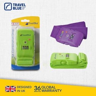 【Travelblue 藍旅】TSA美國海關密碼鎖 行李束帶(行李束帶)