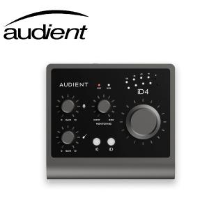 【Audient】ID4 MKII 錄音介面(台灣公司貨 商品保固有保障)