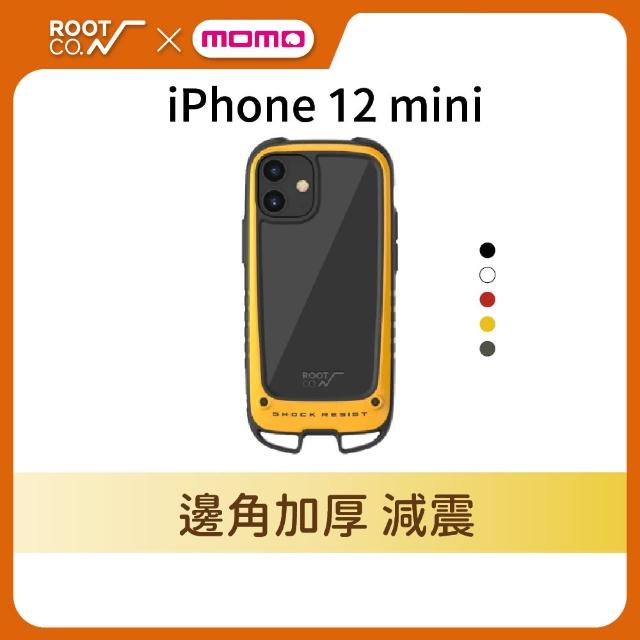 【ROOT CO.】iPhone 12 mini(Gravity Hold. 雙掛勾式軍規防摔手機保護殼 - 共五色)