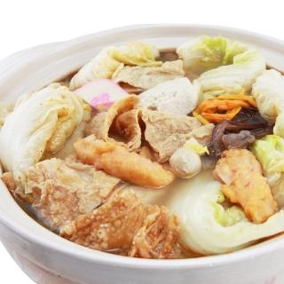 【陳聰明沙鍋魚頭】沙鍋菜1000gx4包+Q滑烏龍麵180gx4包(4-5人份量)