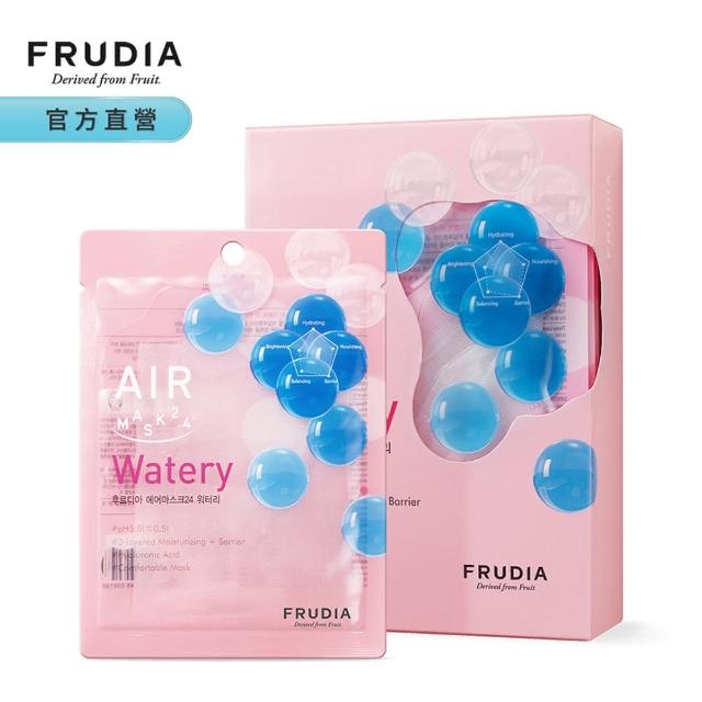 【FRUDIA】肌呼完美～果萃保濕空氣面膜（10片裝）(3重玻尿酸／親膚高保濕)