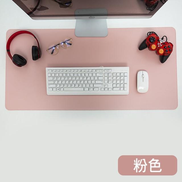 【fioJa 費歐家】100X50 CM  多功能簡約 縫邊優質素面滑鼠墊  1入(餐墊 桌墊 滑鼠墊 辦公桌墊)