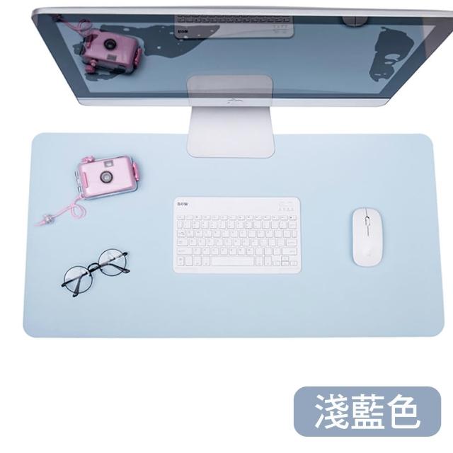 【fioJa 費歐家】100X50 CM  多功能簡約 縫邊優質素面滑鼠墊  1入(餐墊 桌墊 滑鼠墊 辦公桌墊)