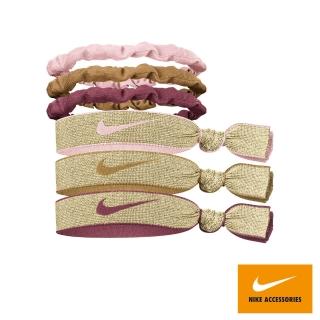 【NIKE 耐吉】頭帶 混搭式髮圈 6入 運動 健身 多色 N1000118656OS