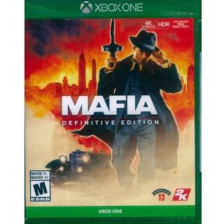【Microsoft 微軟】XBOX ONE 四海兄弟：決定版 中英日文美版(Mafia: Definitive Edition)