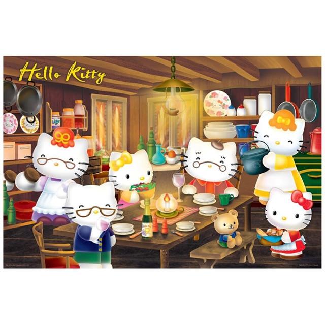 【HUNDRED PICTURES 百耘圖】Hello Kitty 幸福聚餐拼圖1000片(三麗鷗)