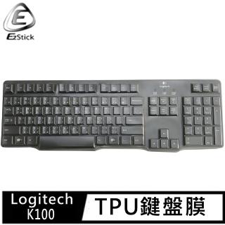 【Ezstick】羅技 Logitech K100 MK100 有線鍵盤 適用 高級TPU鍵盤保護膜(鍵盤膜)