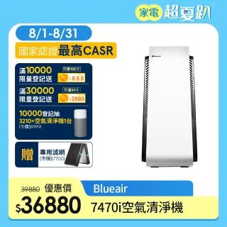 【Blueair】旗艦款新機上市 全天候除菌 7470i 空氣清淨機(11-18坪)