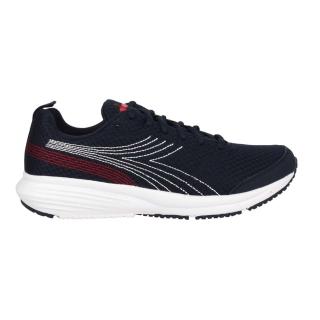 【DIADORA】男慢跑鞋-路跑 避震 運動 丈青白紅(DA176877-C1141)