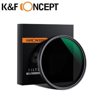 【K&F Concept】新型可調式減光鏡 77mm ND8-ND2000(KF01.1360)