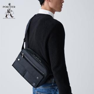 【PORTER INTERNATIONAL】MELODY中小型雙層斜背包(藍)